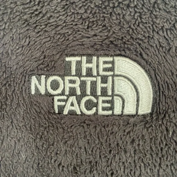 The North Face Black Teddy Jacket Cozy Fleece Stand-Up Collar Zip Up NWOT Active - Picture 13 of 14